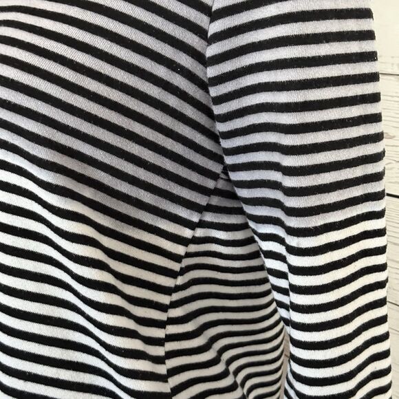 Anthropologie Left Of Center Sweatshirt Striped - Picture 6 of 14